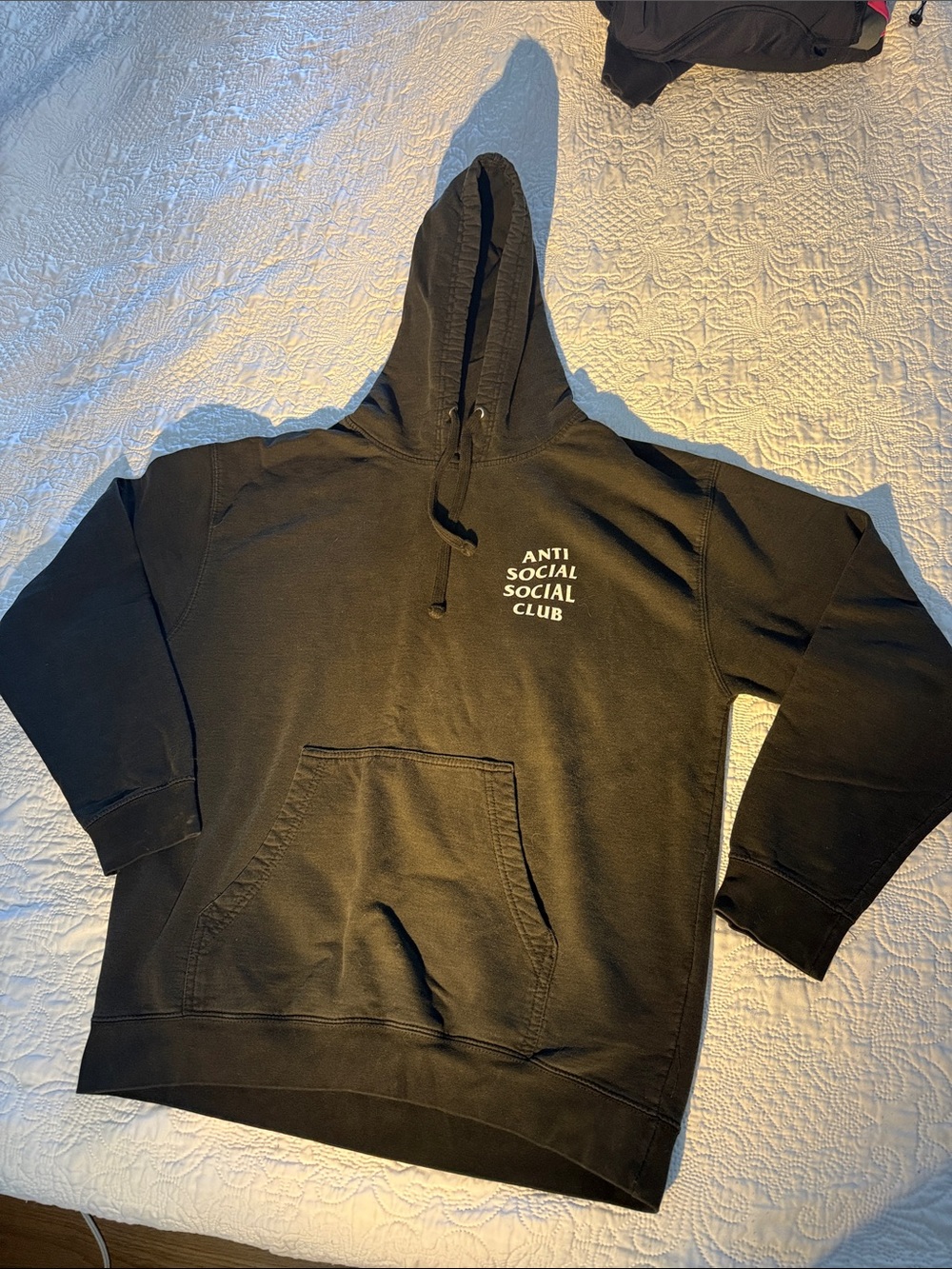 Anti Social Social Club Black Pullover Hoodie